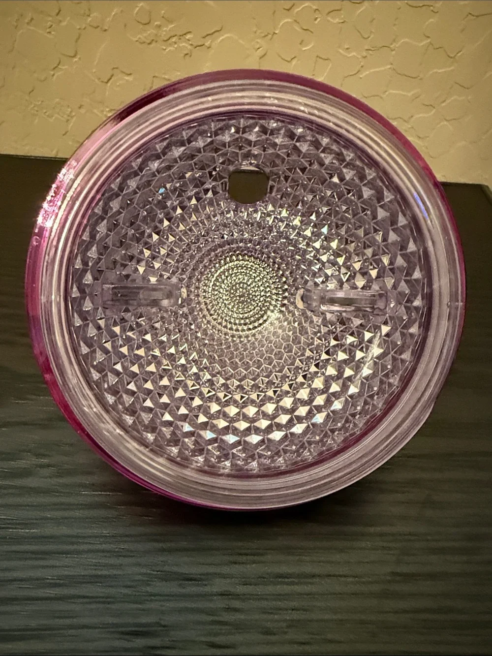 NWOT Starbucks Pink to Blue Tumbler with Ear Lid and Straw